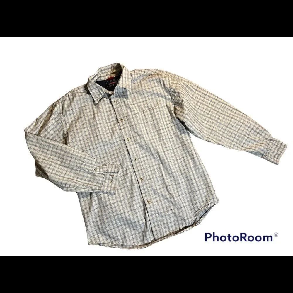 Wrangler Comfort Button Down Shirt M